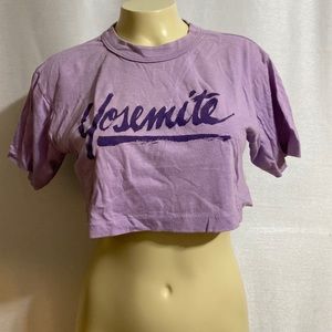 Vintage Crop Top Tee
